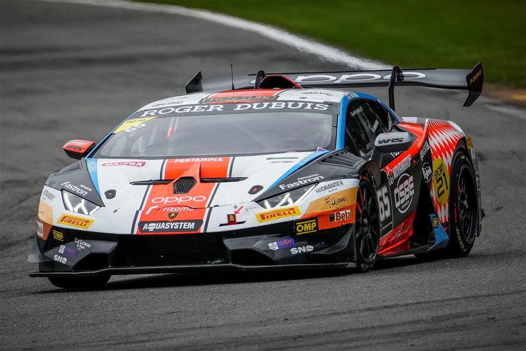 Det er denne Lamborghini Huracan, Nicolai Sylvest skal køre.